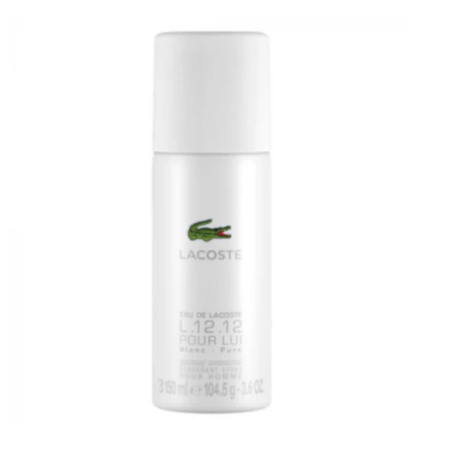 Lacoste Eau De Lacoste L.12.12 Blanc Pure Deodorant - Image 2