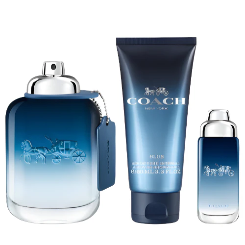 Coach Blue 3 Piece Gift Set - Image 2