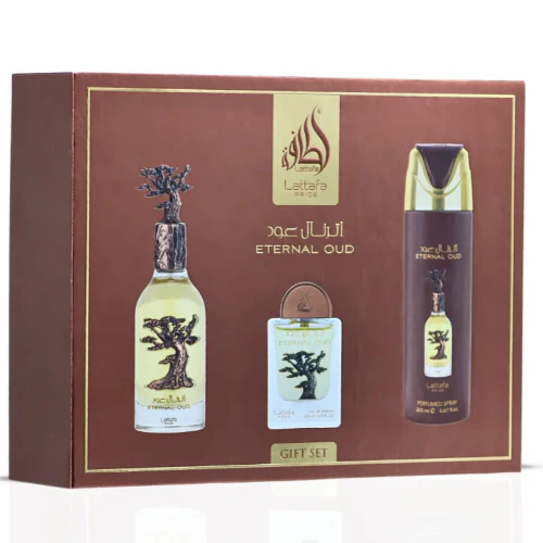 Lattafa Eternal Oud 3 Piece Gift Set - Image 3