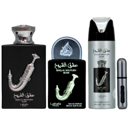 Lattafa Ishq Al Shuyukh 3 Piece Gift Set - Image 2