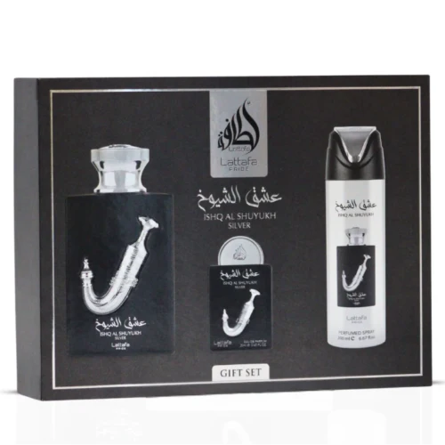 Lattafa Ishq Al Shuyukh 3 Piece Gift Set - Image 3
