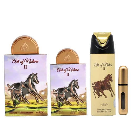 Lattafa Art Of Nature II 3 Piece Gift Set - Image 2