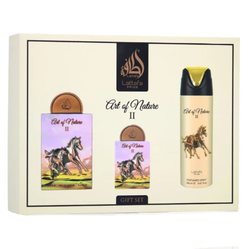 Lattafa Art Of Nature II 3 Piece Gift Set - Image 3