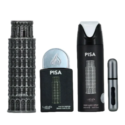 Lattafa Pisa 3 Piece Gift Set - Image 2