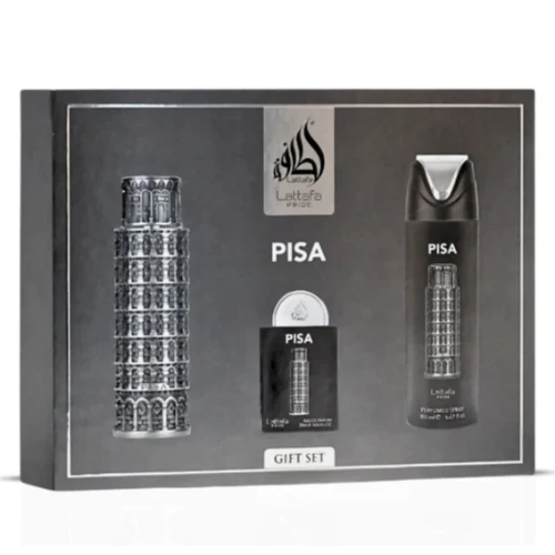 Lattafa Pisa 3 Piece Gift Set - Image 3