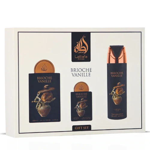Lattafa Pride Brioche Vanille 3 Piece Gift Set - Image 3