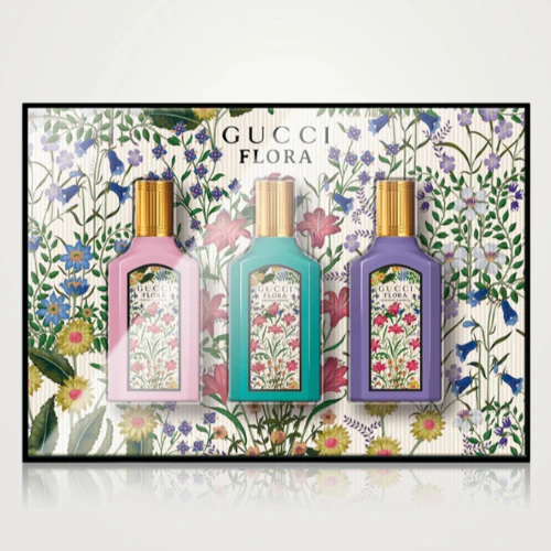 Gucci Flora Gorgeous 3 Piece Mini Gift Set - Image 2