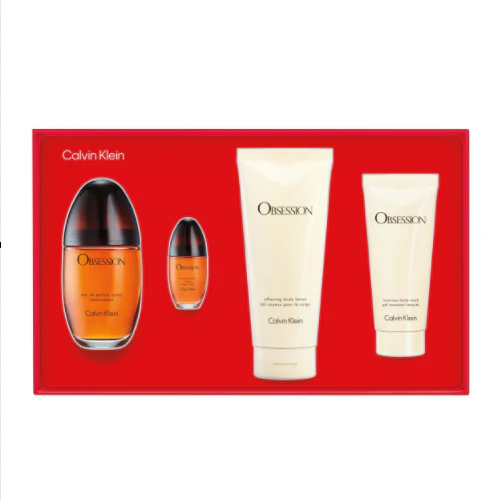 Calvin Klein Obsession 4 Piece Gift Set - Image 3