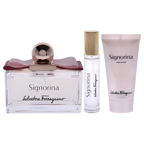 Signorina Eau De Parfum 3 Piece Gift Set - Image 2