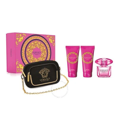Versace Bright Crystal Absolu 4 Piece Gift Set - Image 2
