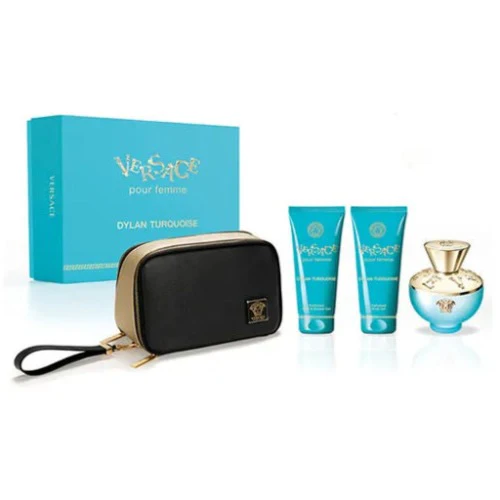 Versace Dylan Turquoise 4 Piece Gift Set - Image 2